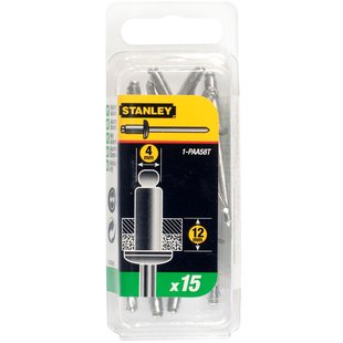 Stanley Popnagels 4x12mm - 15 Stuks