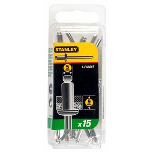 Stanley Popnagels 5x9mm - 15 Stuks