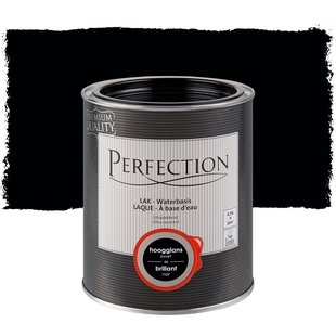 Perfection Lak Ultradekkend Hoogglans Koolstoff Zwart 750ml
