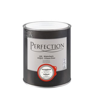 Perfection Lak Ultradekkend Hoogglans Verkeerswit Ral 9016 750ml