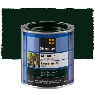 Sencys Metaallak Zijdeglans Grachtengroen 250ml