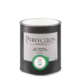 Perfection Lak Ultradekkend Mat Zuiver Wit Ral 9010 750ml