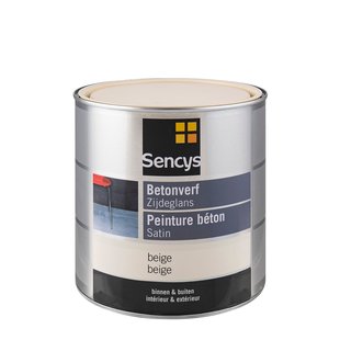 Sencys Betonverf Zijdeglans Beige 2,5l