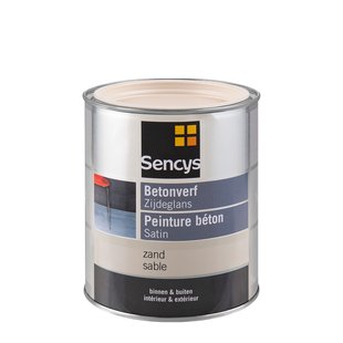 Sencys Betonverf Zijdeglans Zand 750ml