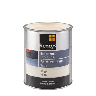 Sencys Betonverf Zijdeglans Beige 750ml