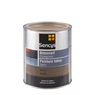 Sencys Betonverf Zijdeglans Leem 750ml