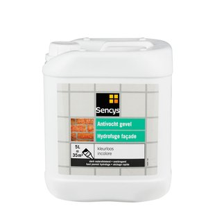 Sencys Antivocht Gevel Kleurloos 5l