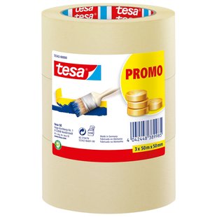 Tesa Afplaktape Promo Mask Base 50:50 - 3 Stuks