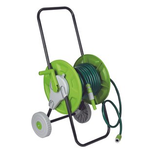 Central Park Slangenwagen + Tuinslangset Groen-zwart