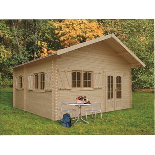 Solid Tuinhuis Superia Weekend - Onbehandeld - 490x492cm