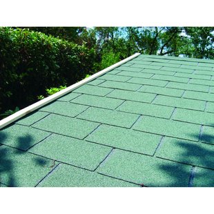 Solid Dakshingles Voor Tuinhuizen 's575' Groen 3m²