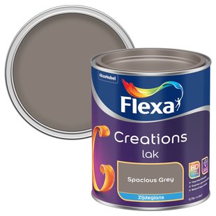 Flexa Lak Creations Zijdeglans Spacious Grey 750ml