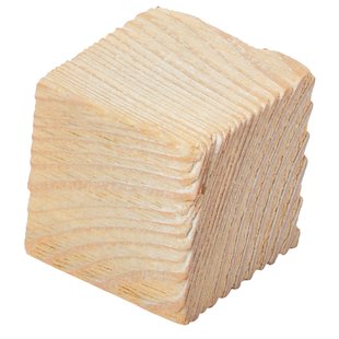 Decomode Knop Blok Fsc Vintage 2 Stuks 28mm