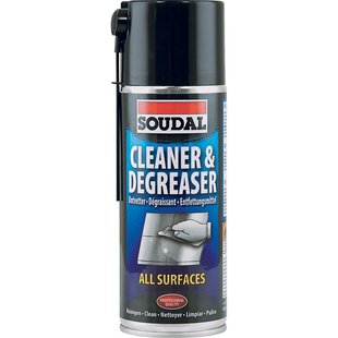 Soudal Reiniger En Ontvetter Alle Oppervlakken Spray 400ml