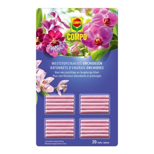 Compo Meststofstaafjes Orchideeën 20 Stuks