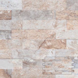 Steenstrips Farilya - Crème - Keramiek - 0,85 M²