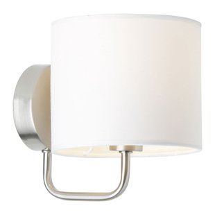 Brilliant Wandlamp Sandra Wit Metaal E14
