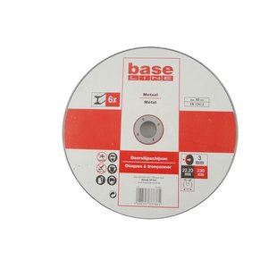 Baseline Slijpschijven Metaal 230mm 6stuks