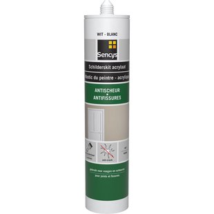 Sencys Schilderskit Anti-scheur Wit 310ml
