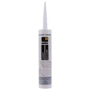Sencys Siliconenkit Constructie Transparant 310ml