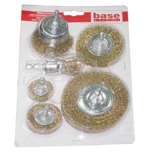 Baseline Staalborstel Set – 6 Stuks