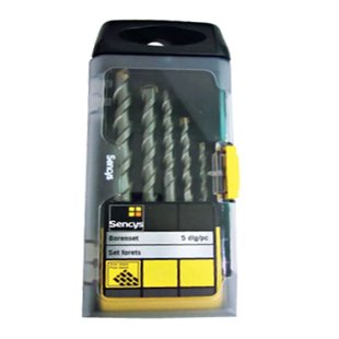 Sencys Steenboren Set 5 Stuks
