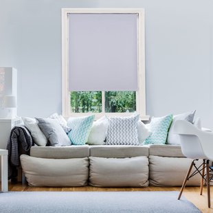 Baseline Rolgordijn Verduisterend Wit 90x175cm