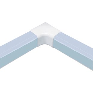 Qlima Kabelgoot Hoekstuk 10x8x10cm