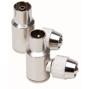 Kopp Coax Stekkers Set Haaks Man Vrouw 2st.