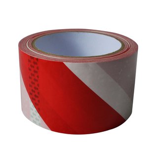 Sencys Signalisatielint - Kunststof - Rood/wit - 50mx60mm