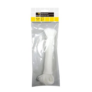 Sencys Rolgordijnkoord Wit 1,7mmx10m