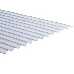 Martens Golfplaat 32/09 - Pvc - Transparant - Structuur - 214x66cm