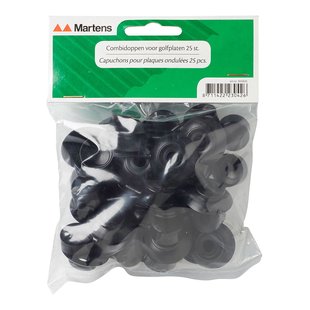 Martens Combidoppen Voor Golfplaat - Zwart - 25 Stuks
