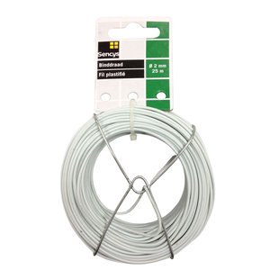 Sencys Binddraad Geplastificeerd Staal Ø2mmx25m