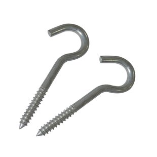 Sencys Schroefhaak Staal Ø7,8x80mm 2st