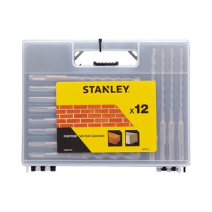 Stanley Betonboor Sds Plus Set - Diam. 6-14mm - 12 Stuks