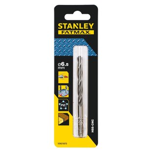 Stanley Fatmax Hss-metaalboor Precisie - Diam. 6,5mm