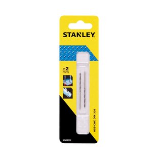 Stanley Hss-metaalboor Set - Diam. 2mm - 2 Stuks