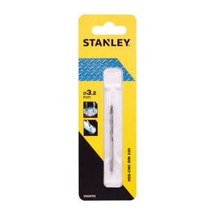 Stanley Hss-metaalboor - Diam. 3,2mm