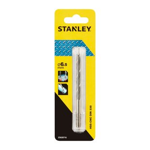 Stanley Hss-metaalboor Hss-cnc - 6,5x101mm