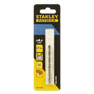 Stanley Fatmax Hss-metaalboor Precisie - Diam. 4,5x80mm