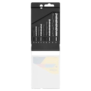 Stanley Multimateriaalboor Set - Diam. 3/4/5/6/8mm - 9 Stuks