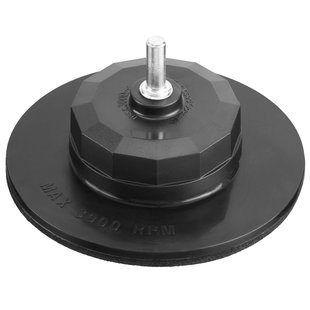 Stanley Nylon Steunschijf Velcro 125mm