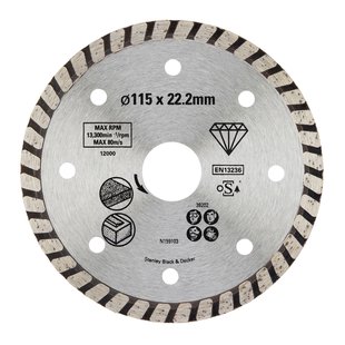Stanley Diamantblad Sta38202-xj Ø115mm
