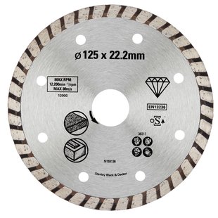 Stanley Diamantblad Sta38217-xj Ø125mm