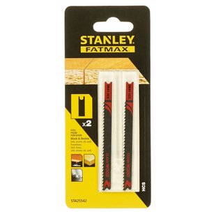 Stanley Fatmax Decoupeerzaagblad Sta25542-xj Laminaat U-schacht 2 Stuks