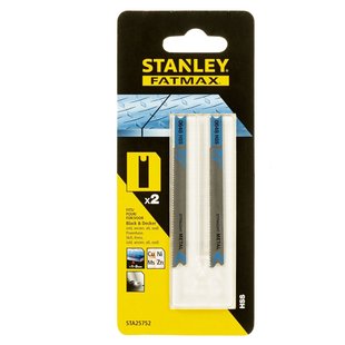 Stanley Fatmax Decoupeerzaagblad Sta25752-xj U-schacht 2 Stuks