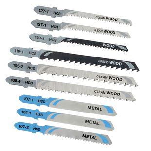 Stanley Decoupeerzaagbladen Set Hout/metaal 10 Stuks