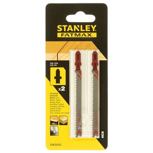 Stanley Fatmax Decoupeerzaagblad Sta25552-xj T-schacht 2 Stuks