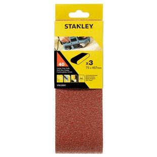 Stanley Schuurbanden Sta33091-xj 75x457 K40 3 Stuks